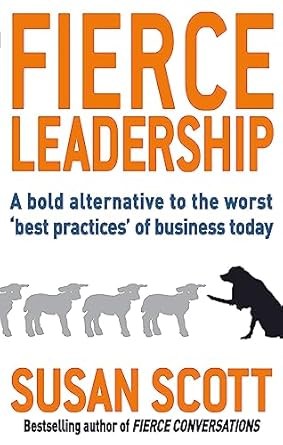 Fierce Leadership book cover by Susan Scott